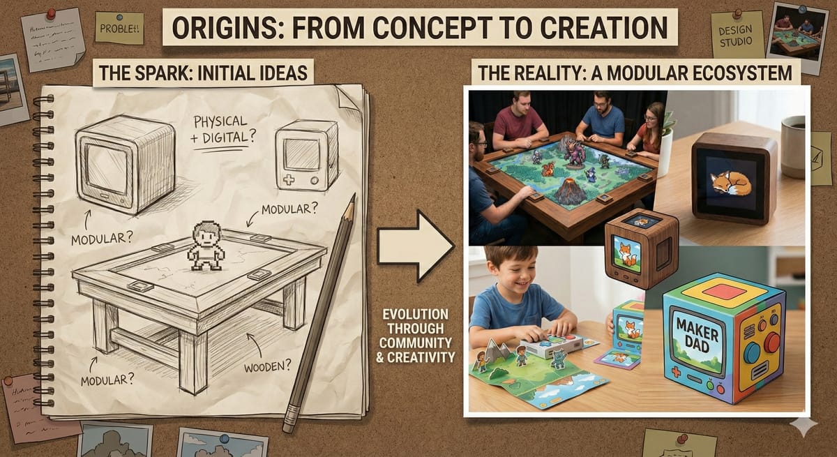 TMGotcha - A modern virtual pet platform with modular hardware cubes