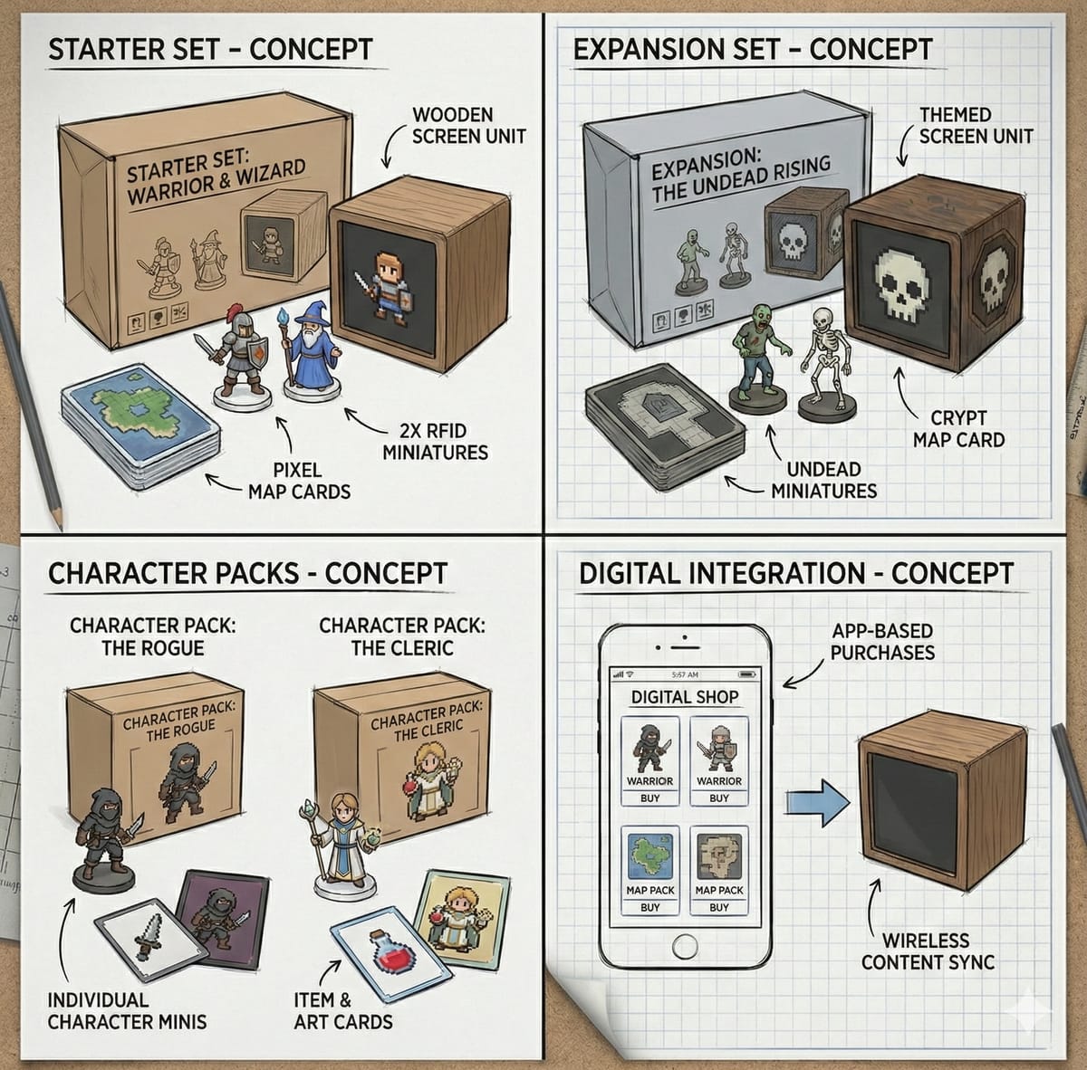 TMGotcha Cube modular design