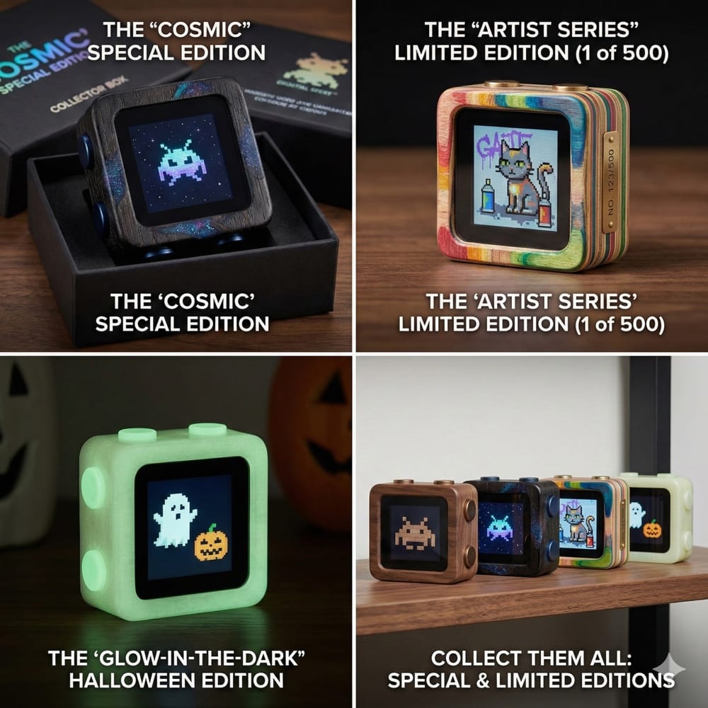 TMGotcha collectible limited editions